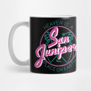 SAN JUNIPERO love Mug